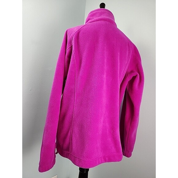 Columbia Womens 1X Benton Springs Full-Zip Fleece Jacket Zipper Pockets - Picture 7 of 15